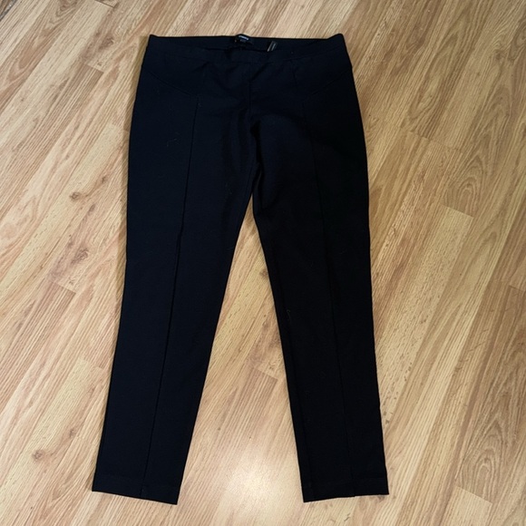 Theory Quinna Rave Black Pants Size Large - Picture 2 of 5